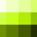 Nuancier Vert citron (1)