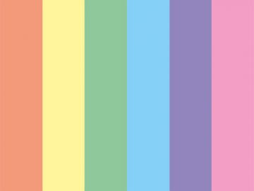 Nuancier : CMJN chromatique (6 nuances pastel) Nuancier CMJN chromatique 6 nuances pastel