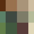 Nuancier Couleurs camouflage