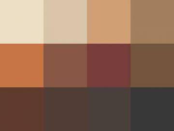 Nuancier : couleurs des cheveux (5) Nuancier Couleurs des cheveux (05)