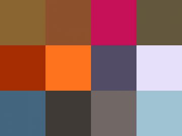 Nuancier Couleurs des cheveux (8)