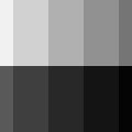 Nuancier 10 niveaux de gris
