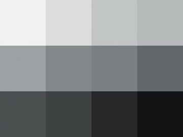 Nuancier Gris plomb