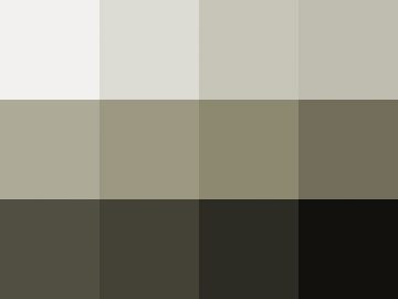 Nuancier Gris tourdille