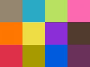 Nuancier : ISCC-NBS Nuancier ISCC-NBS