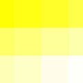 Nuancier Jaune-Blanc
