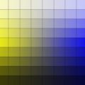 Nuancier Jaune-Bleu (01)