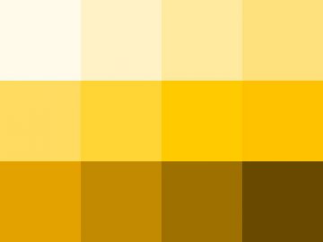 Nuancier : Jaune maïs Nuancier Jaune maïs