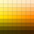 Nuancier Jaune-Orange (01)