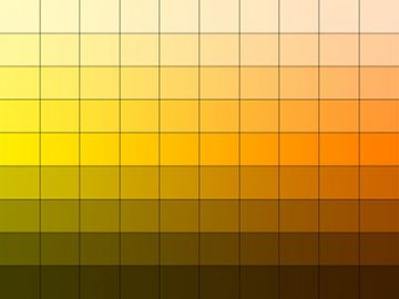 Nuancier Jaune-Orange (01)