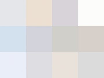 Nuancier : Neige (1) Nuancier Neige (1)