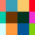 Nuancier noms des couleurs en français