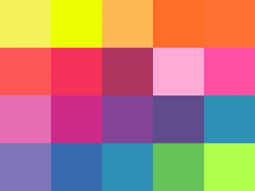 Nuancier Pantone F+H Nylon Brights
