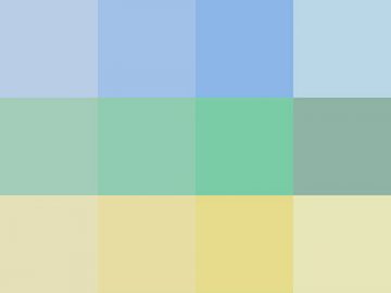 Nuancier : Pastel (1) Nuancier Pastel (1)