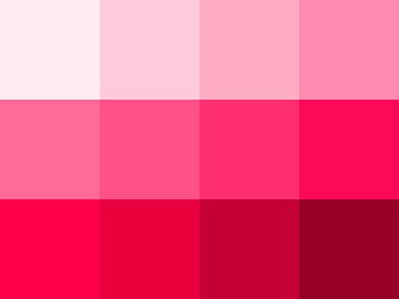 Nuancier Rose dragée (1)