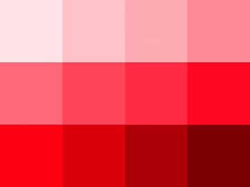 Nuancier : Rose incarnat Nuancier Rose incarnat