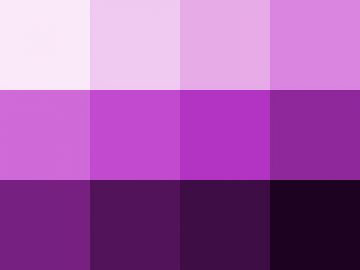 Nuancier : Rose lilas (1) Nuancier Rose lilas (1)