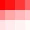 Nuancier Rouge-Blanc