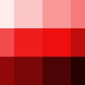 Nuancier Rouge garance (1)