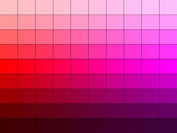 Nuancier Rouge-Magenta (01)