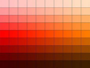 Nuancier Rouge-Orange (01)