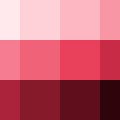 Nuancier Rouge Passe-velours