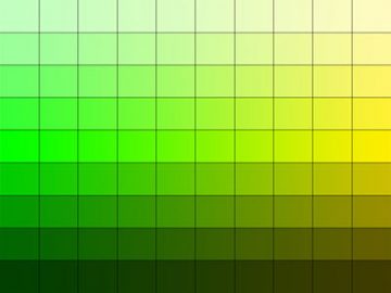 Nuancier Vert-Jaune (01)