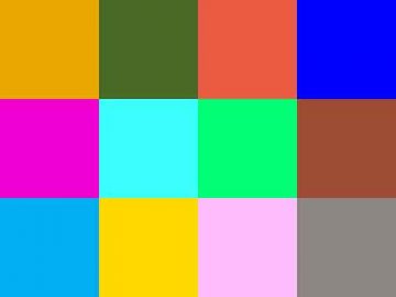Nuancier : Couleurs X11 Nuancier Couleurs X11