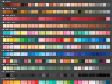 Nuanciers Palettes de Procreate (1)
