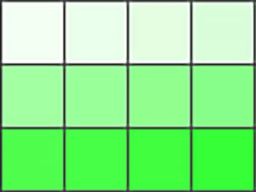 Nuancier : Vert (1) Nuancier Vert (01)