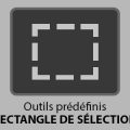 Outils prédéfinis Rectangle de sélection (01)