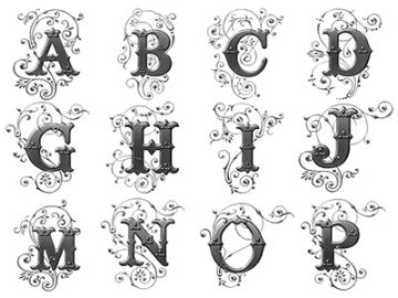 Pinceaux : Alphabet (3) Pinceaux Alphabet (3)