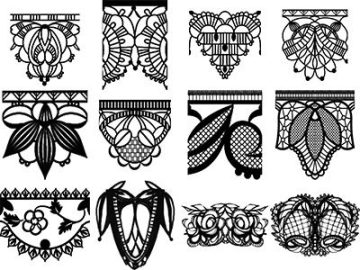 Pinceaux Dentelle (5) Pinceaux Dentelle (5)