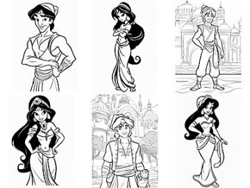 Pinceaux Disney (4) - Aladdin