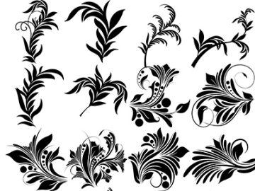 Pinceaux Feuilles (3)