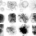 Pinceaux Feux d'artifice (4)