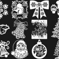 Pinceaux Noël (2)