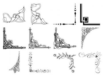 Pinceaux : Ornements (1) Pinceaux Ornements (1)