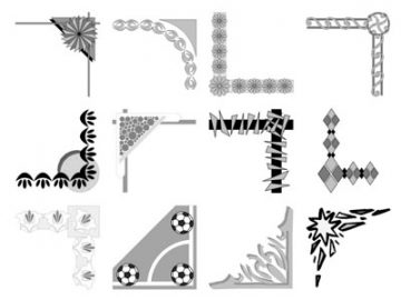 Pinceaux : Ornements (2) Pinceaux Ornements (2)