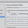 Désactiver les Services Adobe, dans Photoshop Elements