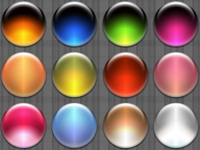 Styles Sphères couleurs (01)