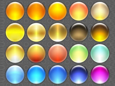 Styles Sphères couleurs (02)