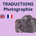 Traductions de termes en Photographie