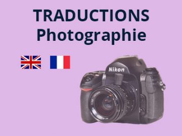 Traductions de termes en Photographie (+ pdf) Traductions de termes en Photographie
